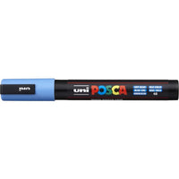 Faber Castell Posca Marker UNI POSCA PC-5M himmelblau - Produktansicht bei Farbe und mehr