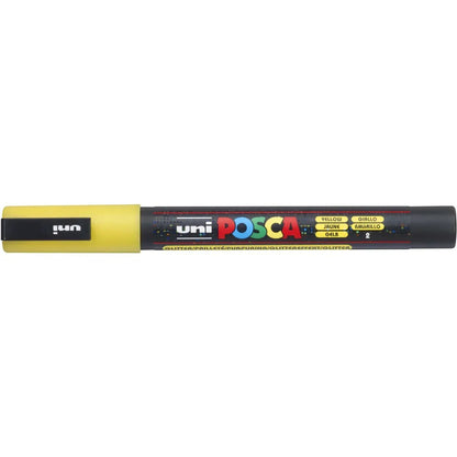 Posca Marker UNI POSCA PC-3M Glitter gelb