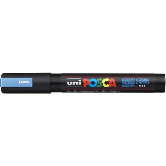 Posca Marker UNI POSCA PC-5M blau metallic