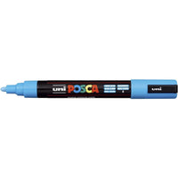 Faber Castell Marker UNI POSCA PC-5M hellblau - Detailansicht