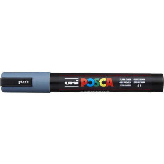 Posca Marker UNI POSCA PC-5M schiefergrau