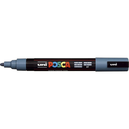 Posca Marker UNI POSCA PC-5M schiefergrau
