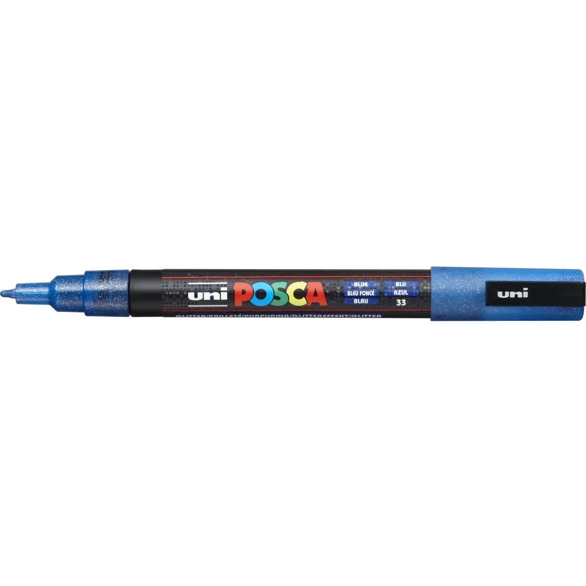 Posca Marker UNI POSCA PC-3M Glitter blau