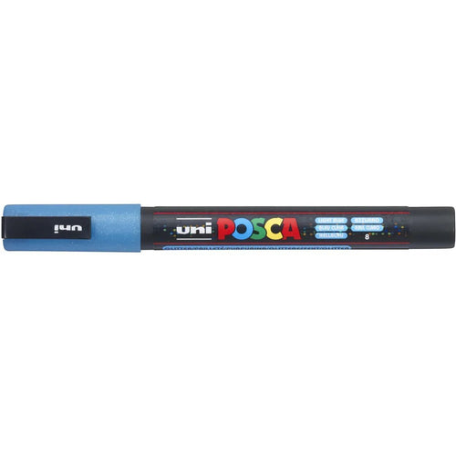 Posca Marker UNI POSCA PC-3M Glitter hellblau