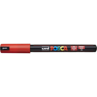 Faber Castell Posca Marker UNI POSCA PC-1MR rot - Produktansicht bei Farbe und mehr