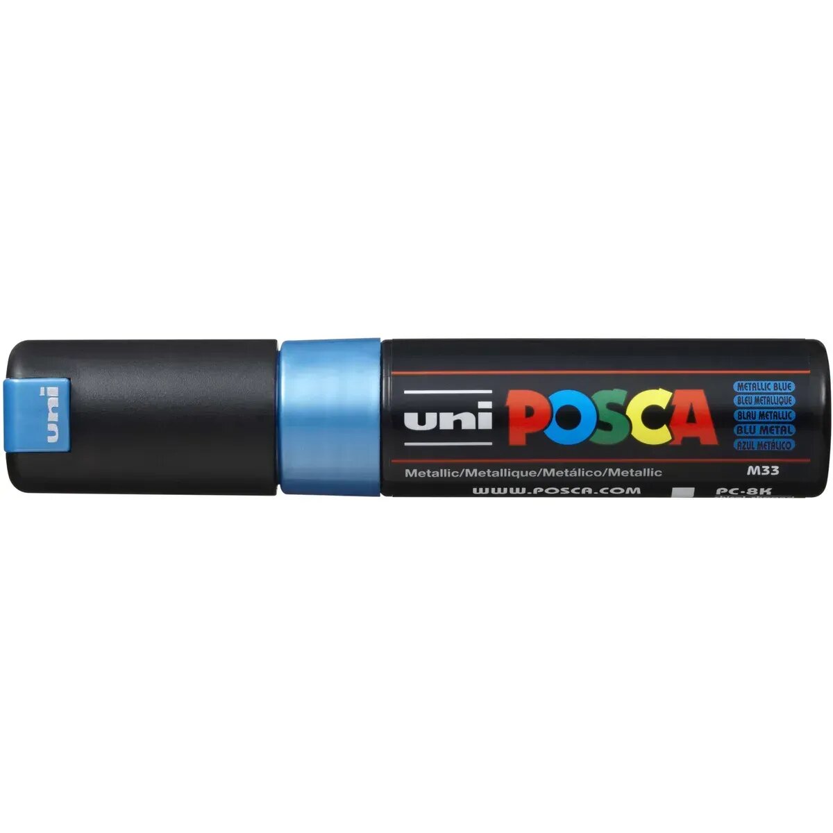 Posca Marker UNI POSCA PC-8K blau metallic