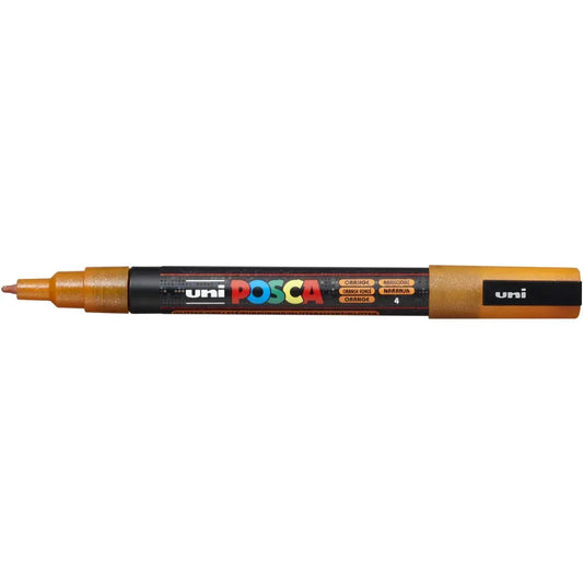 Posca Marker UNI POSCA PC-3M Glitter orange