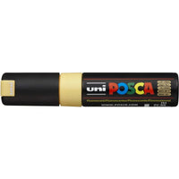 Faber Castell Marker UNI POSCA PC-8K neon blassorange - Produktansicht bei Farbe und mehr