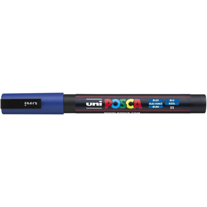 Posca Marker UNI POSCA PC-3M marineblau