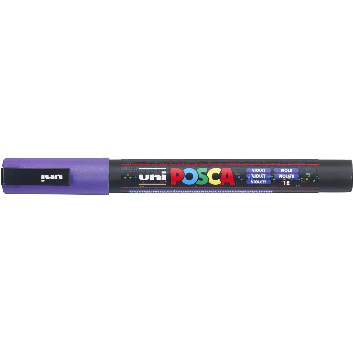 Posca Marker UNI POSCA PC-3M Glitter violett