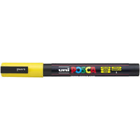 Faber Castell Posca Marker UNI POSCA PC-3M gelb - Produktansicht bei Farbe und mehr