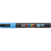 Faber Castell Posca Marker UNI POSCA PC-3M hellblau - Produktansicht bei Farbe und mehr