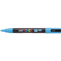 Faber Castell Posca Marker UNI POSCA PC-3M hellblau - Detailansicht