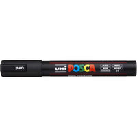 Faber Castell Posca Marker UNI POSCA PC-5M schwarz - Produktansicht bei Farbe und mehr