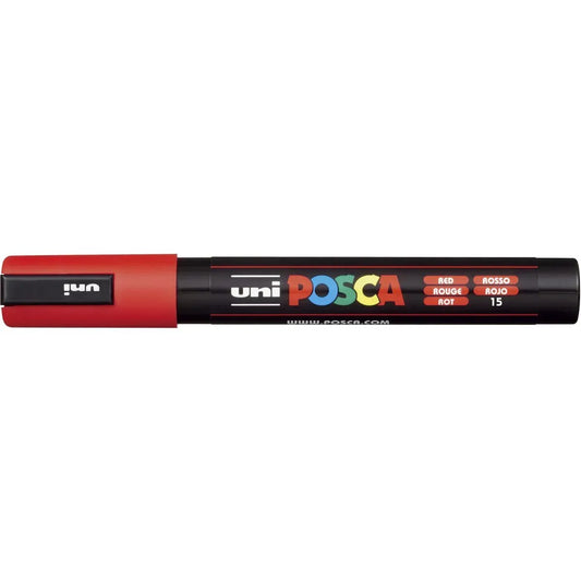 Posca Marker UNI POSCA PC-5M rot