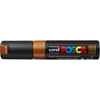 Faber Castell Posca Marker UNI POSCA PC-8K bronze - Produktansicht bei Farbe und mehr