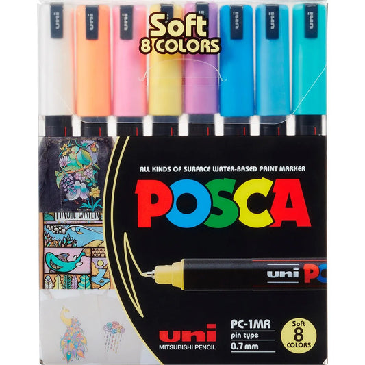 Posca Marker UNI POSCA PC-1MR 8er Set Pastell