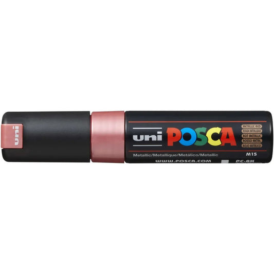Posca Marker UNI POSCA PC-8K rot metallic