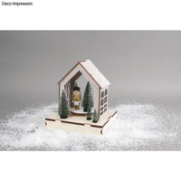 Rayher Holz 3D-Bausatz Haus Krippe Weihnachten