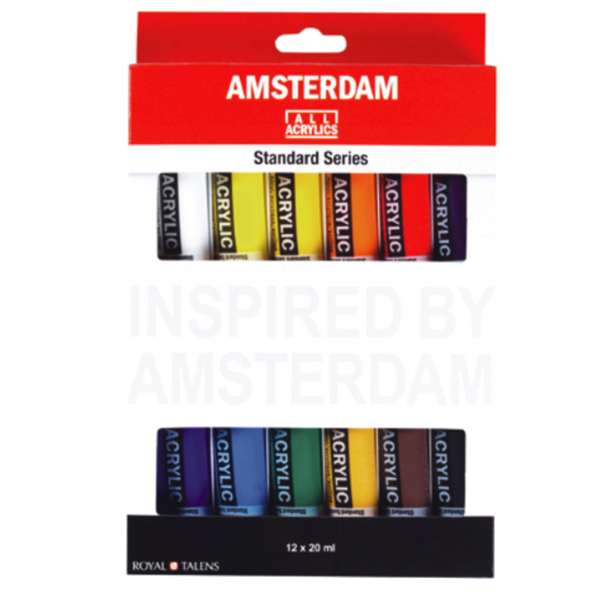 Royal Talens Acrylfarbe AMSTERDAM Introset II, 12 x 20 ml