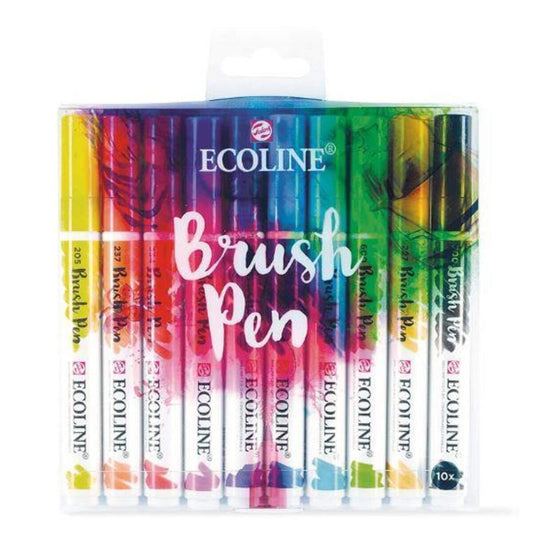 Royal Talens Ecoline Brushpen Set 10er