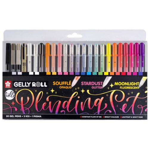 SAKURA Frau Hölle Blending Set Gelly Roll, 24er Set