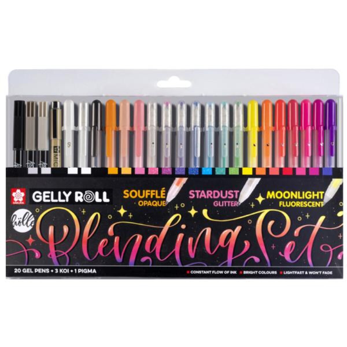 SAKURA Frau Hölle Blending Set Gelly Roll, 24er Set