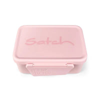 Satch Edelstahl Brotdosen Set Rosa 14 x 17 x 6,5 cm rostfrei
