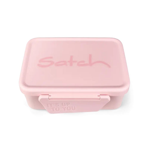 Satch Edelstahl Brotdosen Set Rosa 14 x 17 x 6,5 cm rostfrei
