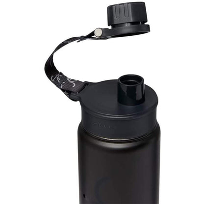 Satch Edelstahl-Trinkflasche Alu 0,5l Schwarz (Black Steel)