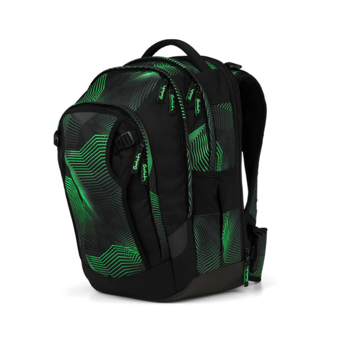 Satch match plus Seismic Green 35 Liter schwarz 27 x 45 x 27 cm