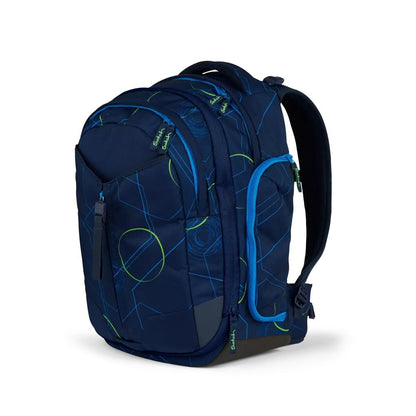 Satch MATCH Schulrucksack Blue Tech