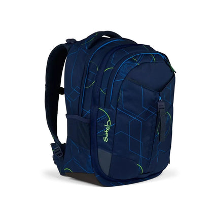 Satch MATCH Schulrucksack Blue Tech