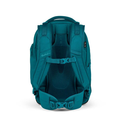 Satch MATCH Schulrucksack Deep Petrol