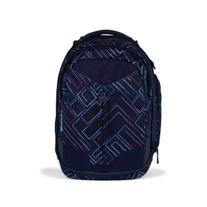 Satch MATCH Schulrucksack Purple Laser