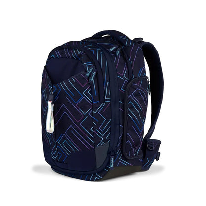 Satch MATCH Schulrucksack Purple Laser