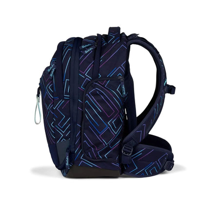 Satch MATCH Schulrucksack Purple Laser