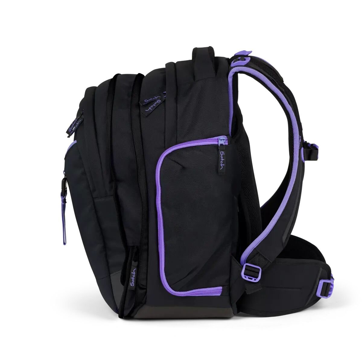 Satch MATCH Schulrucksack Purple Phantom