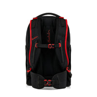 Satch Pack Schulrucksack Fire Phantom 30 Liter schwarz rot