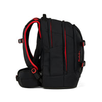 Satch Pack Schulrucksack Fire Phantom 30 Liter schwarz rot