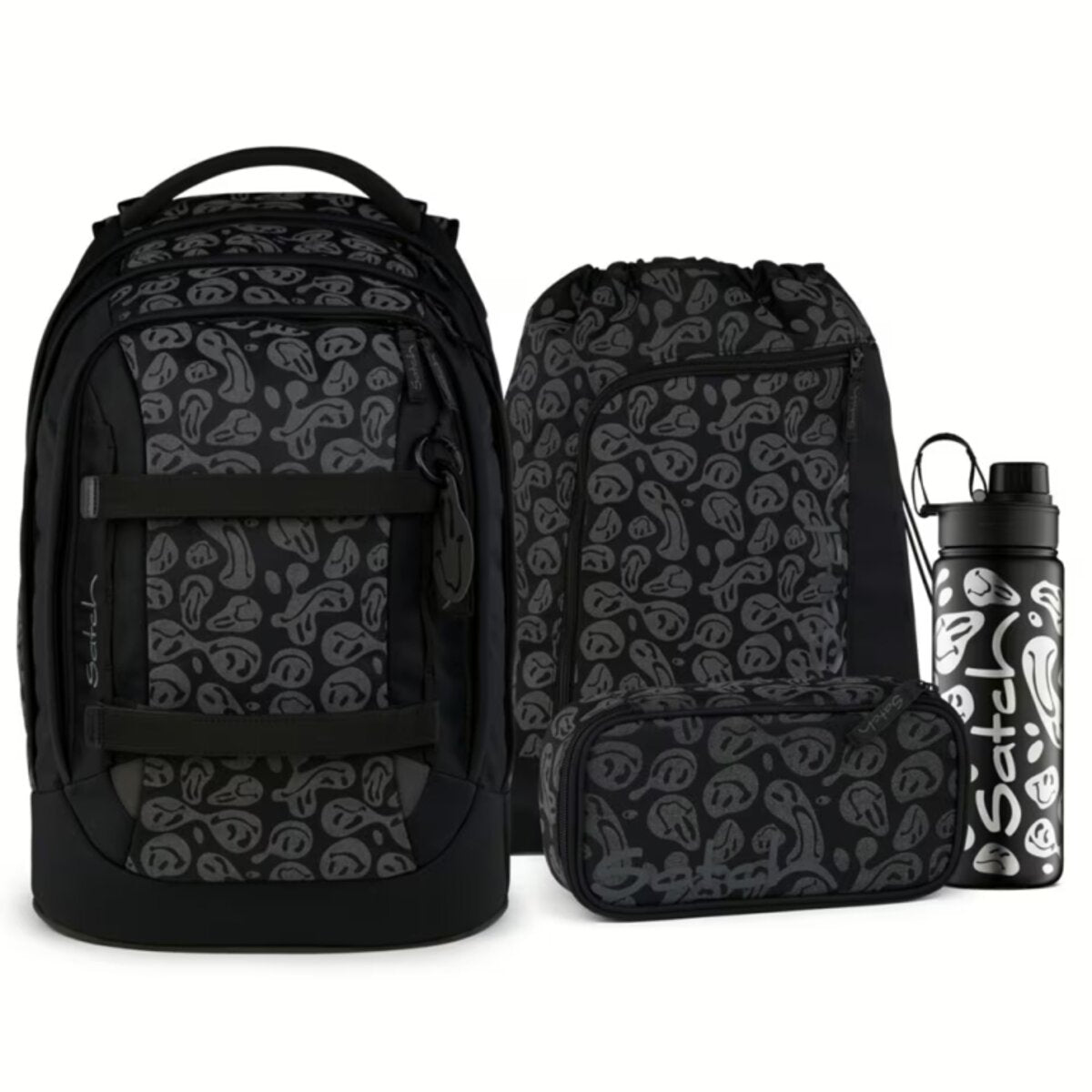Satch Pack Schulrucksack-Set 5tlg. Blurry Faces