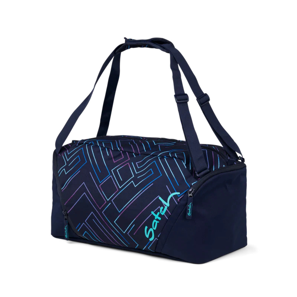 Satch Sporttasche Purple Laser 25 Liter 23 x 22 x 46 cm blau lila türkis