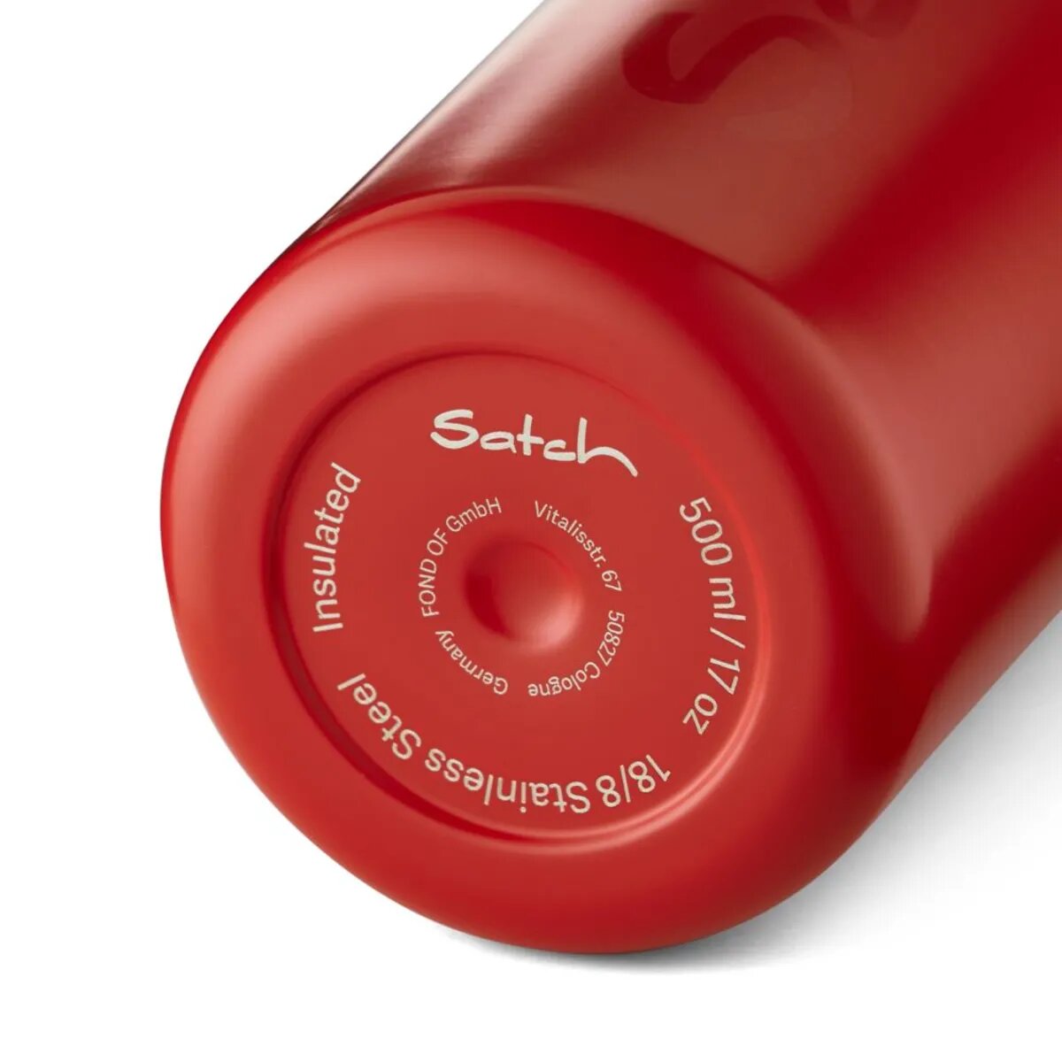 Satch Trinkflasche Red Steel, 500 ml