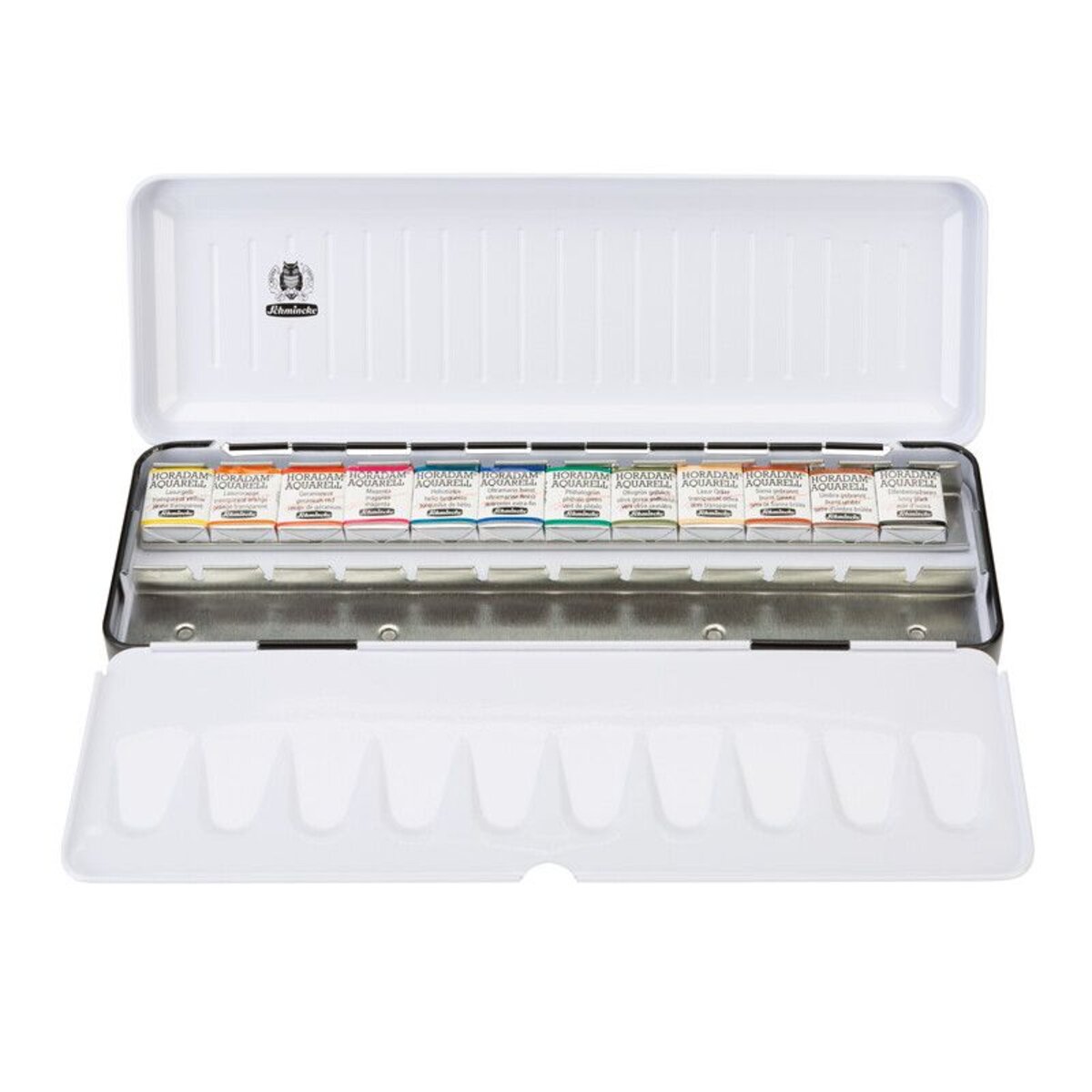 Schmincke Horadam Aquarell-Metallkasten 12x1/2