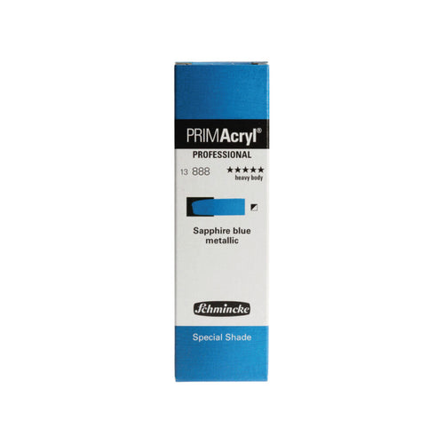 Schmincke PrimAcryl 35ml Saphire Blue metallic Sonderedition