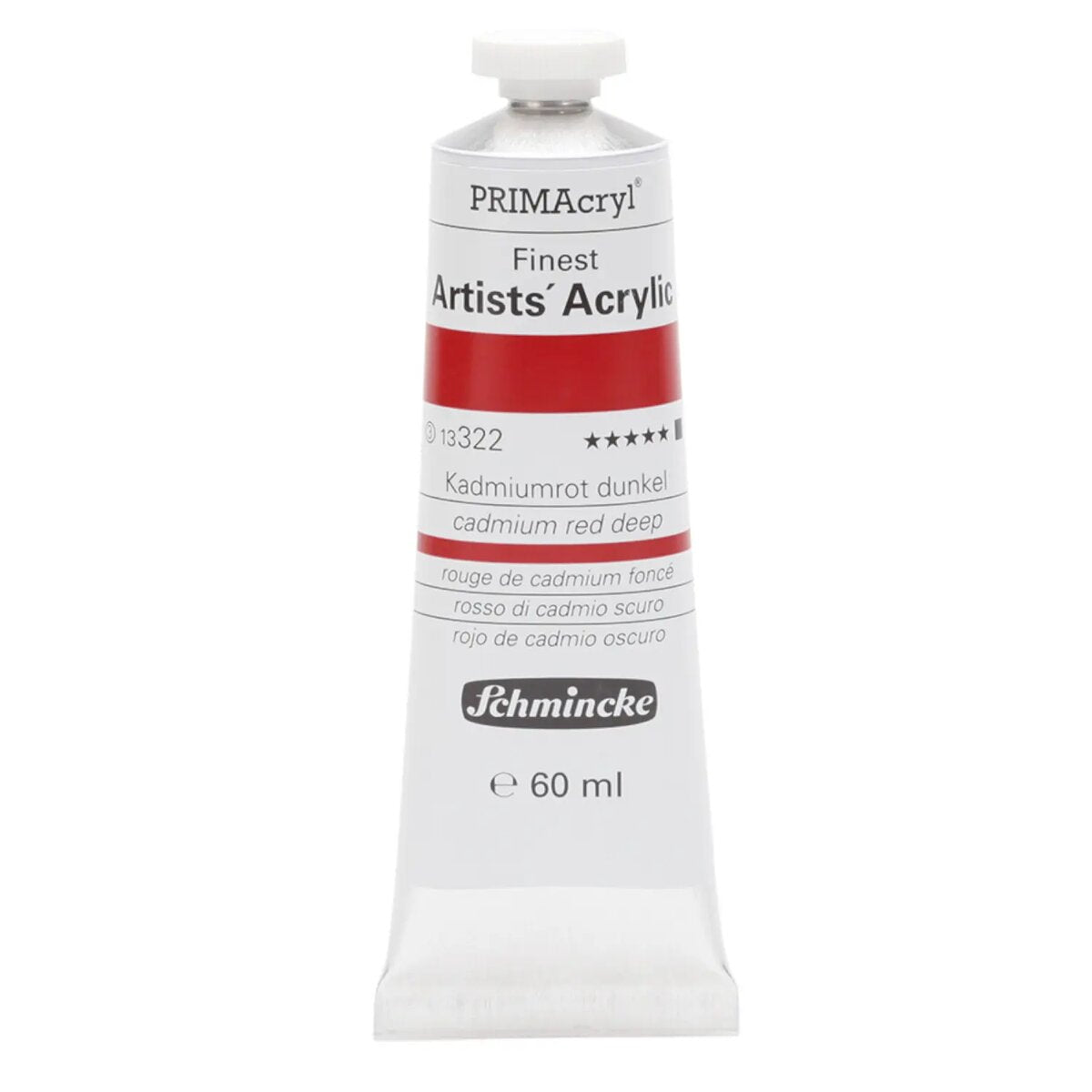 Schmincke PrimAcryl Professional 60ml Kadmiumrot dunkel