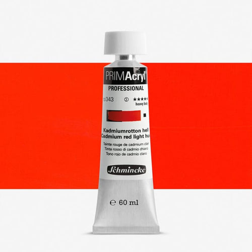 PRIMAcryl Professional 60ml Kadmiumrotton hell PG3