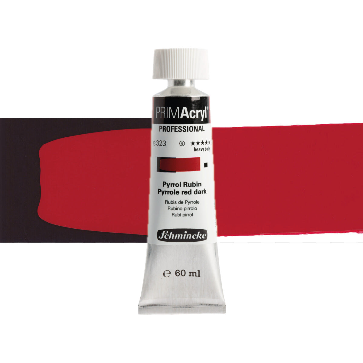 Schmincke PrimAcryl Professional 60ml Pyrrol Rubin