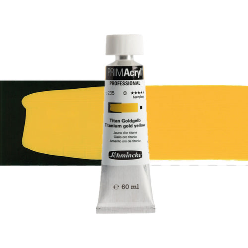 PRIMAcryl Professional 60ml Titan Goldgelb PG3