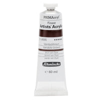 Schmincke PrimAcryl Professional 60ml Vandyckbraun - Produktansicht bei Farbe und mehr